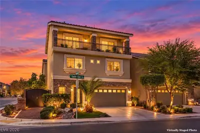 9267 Galen Glen Court, Las Vegas, NV 89139 Front of Structure