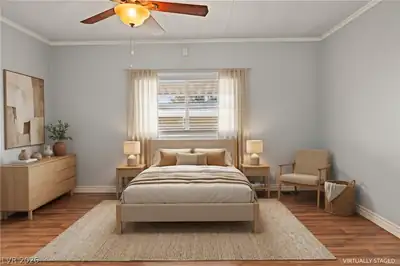 6617 Pearblossom Lane, Las Vegas, NV 89108 Primary Bedroom