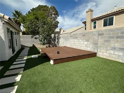 7608 Sea Wind Drive, Las Vegas, NV 89128 Yard