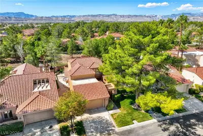 5105 Turnberry Lane, Las Vegas, NV 89113 Aerial View