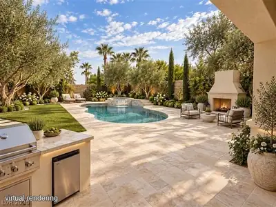 1424 Foothills Village Drive, Henderson, NV 89012 Yard