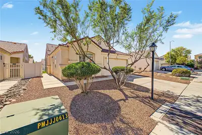 629 Lava Beds Way, North Las Vegas, NV 89084 Front of Structure