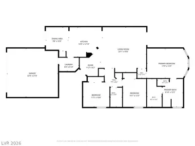 3922 Welsh Pony Street, Las Vegas, NV 89122 Floor Plan