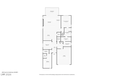 848 Purser Street, Henderson, NV 89011 Floor Plan
