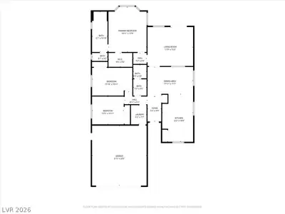 4911 South Castello Way, Pahrump, NV 89061 Floor Plan