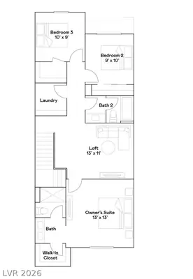 209 Stardust Grove Avenue, North Las Vegas, NV 89031 Floor Plan