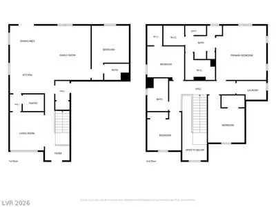 347 Basin Falls Street, Indian Springs, NV 89018 Floor Plan