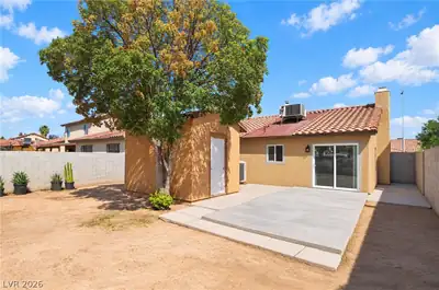 522 Bayberry Drive, Las Vegas, NV 89110 Back of Structure