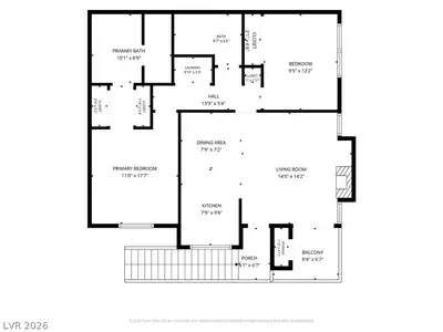 2201 Ramsgate Drive 724, Henderson, NV 89074 Floor Plan