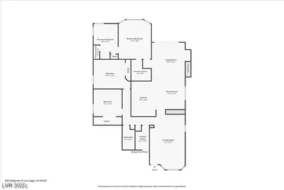 2597 Belgreen Street, Las Vegas, NV 89135 Floor Plan