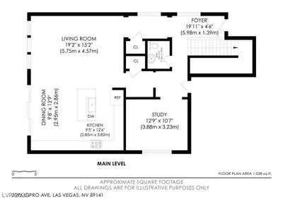 3096 Cipro Avenue, Las Vegas, NV 89141 Floor Plan