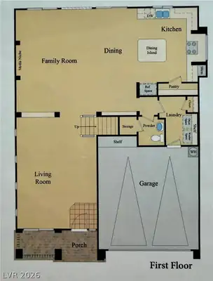 8226 Dover Canyon Court, Las Vegas, NV 89139 Floor Plan