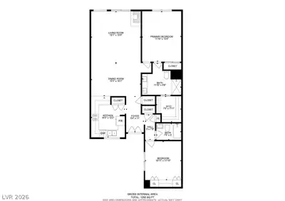 3155 Asoleado Circle, Las Vegas, NV 89121 Floor Plan
