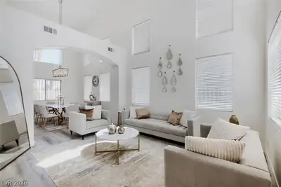 8022 Yellow Daisy Avenue, Las Vegas, NV 89147 Living Room