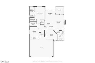 3324 Indian Moon Drive, Las Vegas, NV 89129 Floor Plan