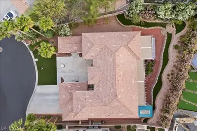1417 Misty Moat Street, Las Vegas, NV 89117 Aerial View