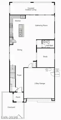 169 Medianoche Street, Las Vegas, NV 89138 Floor Plan