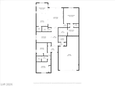 7103 Calvert Cliffs Street, North Las Vegas, NV 89084 Floor Plan