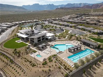 929 Silverfir Court, Las Vegas, NV 89138 Aerial View