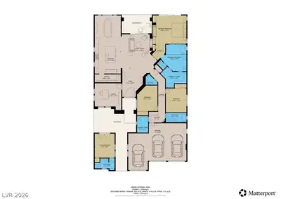 420 Pinnacle Heights Lane, Las Vegas, NV 89144 Floor Plan