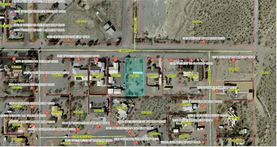 3881 East Winery Road, Pahrump, NV 89048 Plat Map