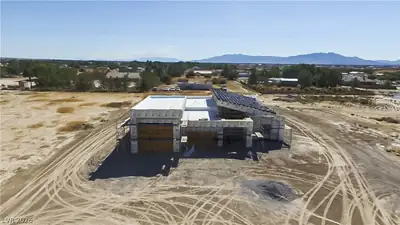 861 West Leffner Drive, Pahrump, NV 89060 Aerial View