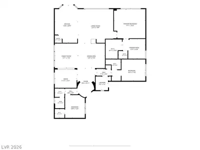 9205 Edgeworth Place, Las Vegas, NV 89123 Floor Plan