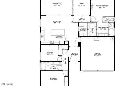 6729 Alpenwood Court, North Las Vegas, NV 89084 Floor Plan