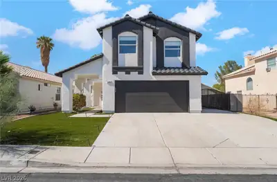 5487 Morning Swim Lane, Las Vegas, NV 89113 Front of Structure