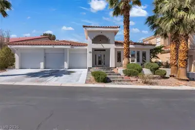 7956 Marbella Circle, Las Vegas, NV 89128 Front of Structure