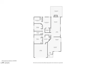 1915 Coralino Drive, Henderson, NV 89074 Floor Plan