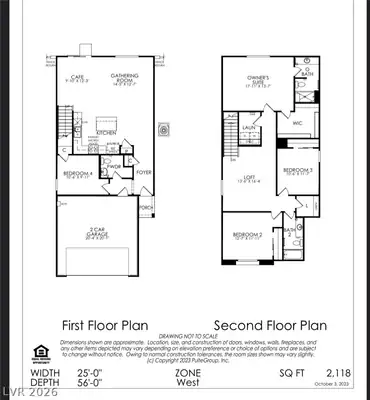 4627 Chestnut Bark Court, Las Vegas, NV 89147 Floor Plan