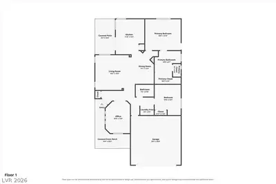 600 Saddle Rider Court, Henderson, NV 89011 Floor Plan