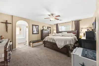9879 Serona Heights Court, Las Vegas, NV 89178 Primary Bedroom
