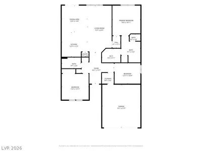 2088 Sawtooth Mountain Drive, Henderson, NV 89044 Floor Plan