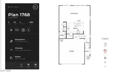 4056 Campeche Avenue, Las Vegas, NV 89121 Floor Plan