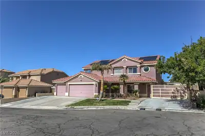 6384 Hotchkiss Court, Las Vegas, NV 89110 Front of Structure