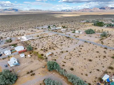 3434&36 South Mustang Lane, Crystal, NV 89060 Aerial View