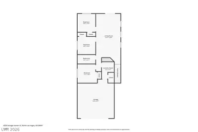 6220 Senegal Haven Street, North Las Vegas, NV 89081 Floor Plan