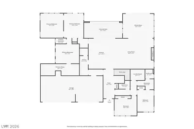 8041 Hamilton Mountain Court, Las Vegas, NV 89113 Floor Plan