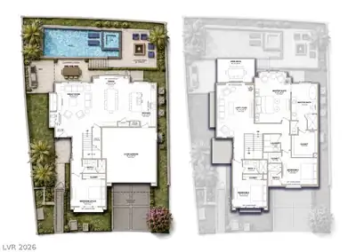 1033 Onyx Ridge Court, Henderson, NV 89052 Floor Plan