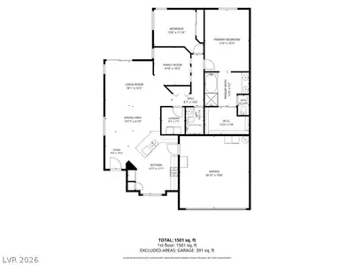 11013 Sospel Place, Las Vegas, NV 89141 Floor Plan