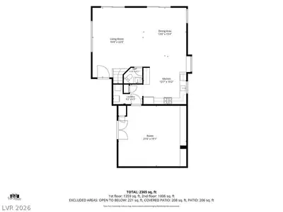 8620 Panuco Way, Las Vegas, NV 89147 Floor Plan