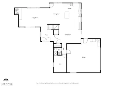3731 West Moberly Avenue, Las Vegas, NV 89139 Floor Plan
