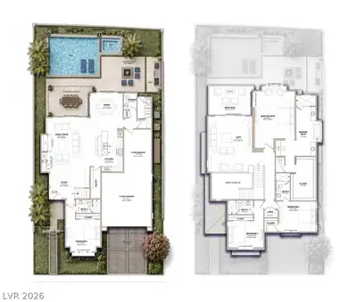 1045 Onyx Ridge Court, Henderson, NV 89052 Floor Plan