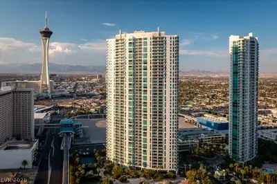 222 Karen Avenue 707, Las Vegas, NV 89109 Aerial View