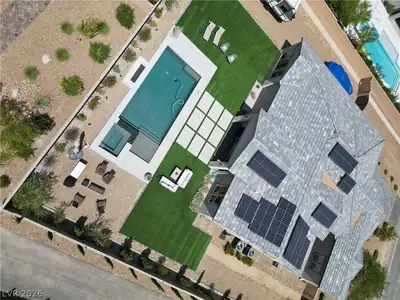 8735 South Pioneer Way, Las Vegas, NV 89113 Aerial View
