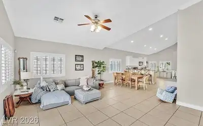 460 West Garrafon Bay Street, Las Vegas, NV 89138 Living Room