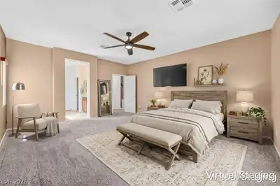 5458 East Volterra Drive, Pahrump, NV 89061 Primary Bedroom