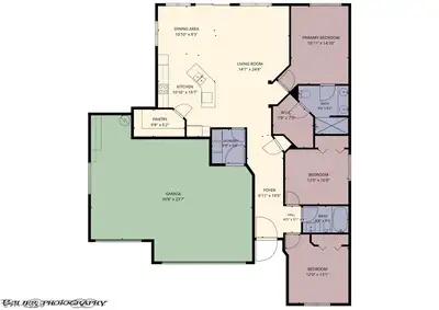 603 Coventry Lane, Mesquite, NV 89027 Floor Plan